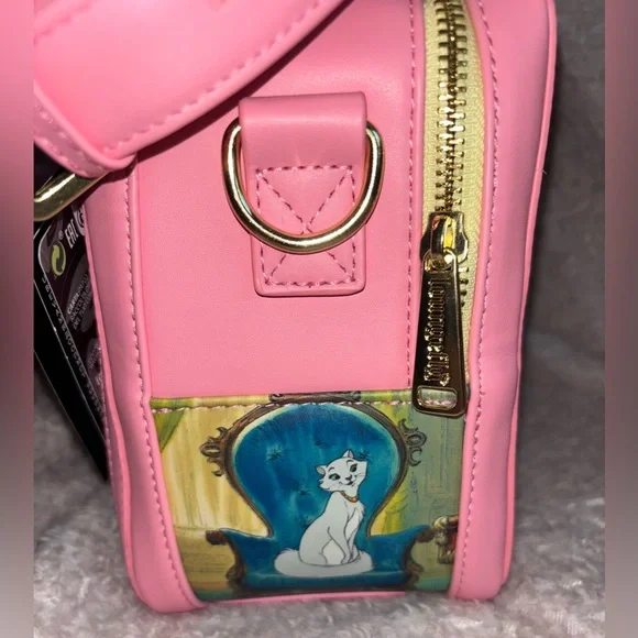 Loungefly Disney Aristocats Lunchbox Crossbody Bag - Picture 3 of 5